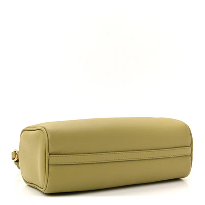 Prada Calfskin Triangle Pouch Shoulder Bag Pistachio Green 4 of 9