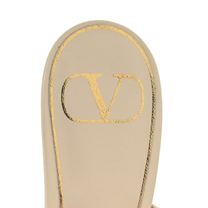 Valentino Garavani Calfskin Roman Stud Ankle Strap 80mm Pumps 38 White 9 of 10
