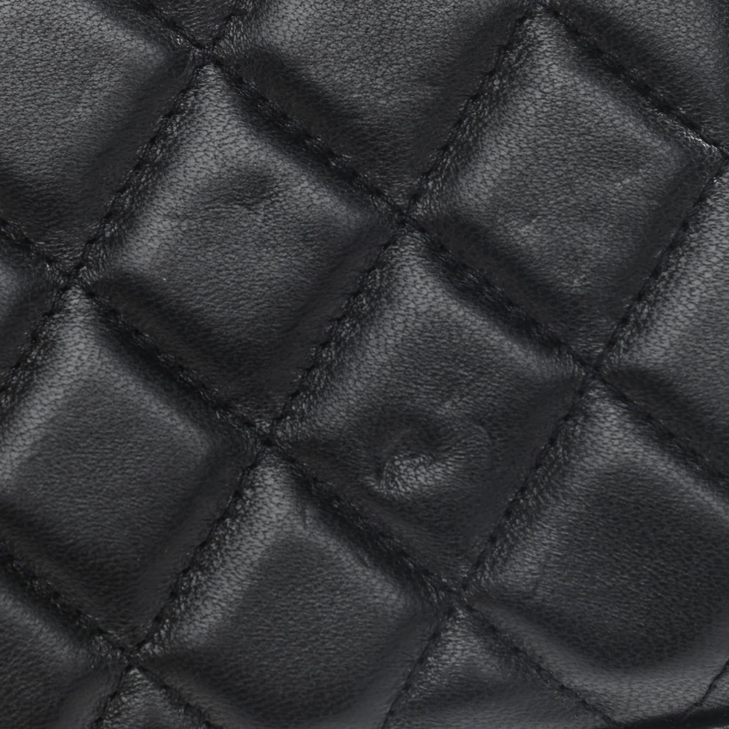 Chanel Lambskin Quilted Mini Trendy CC Chain Wallet Black 12 of 13