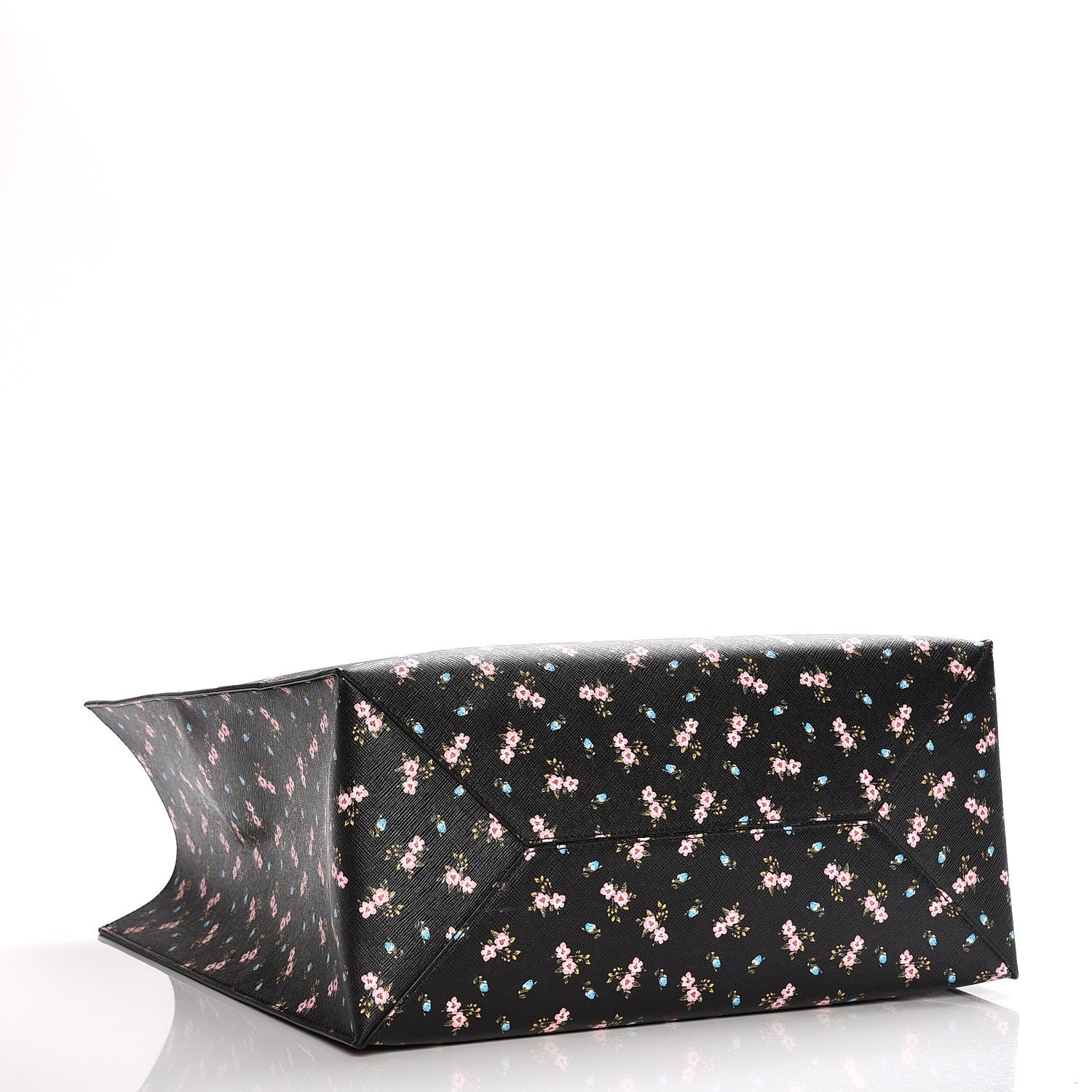 Givenchy Coated Canvas Hibiscus Print Medium Stargate Shopper Tote Black Multicolor 5 of 8