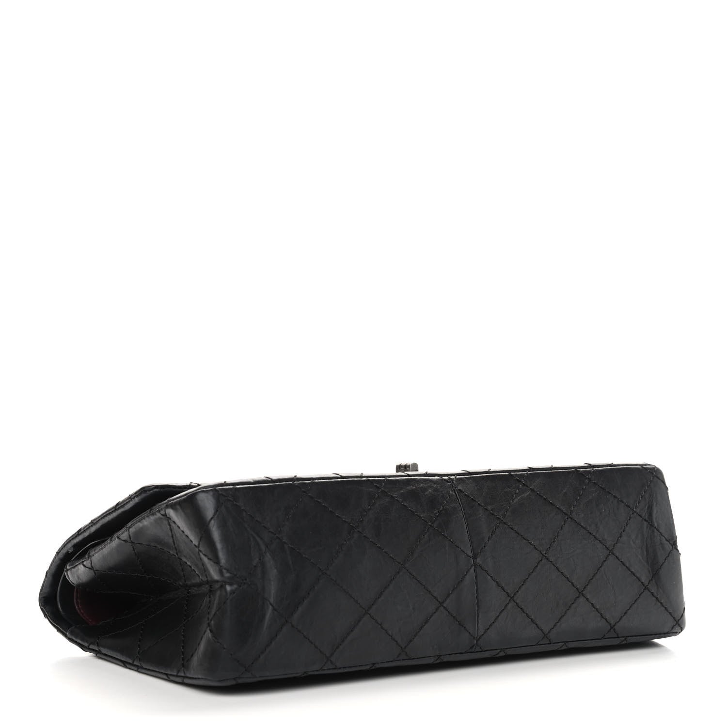 Chanel Aged Calfskin Quilted 2.55 Reissue 226 Flap Black 4 of 12