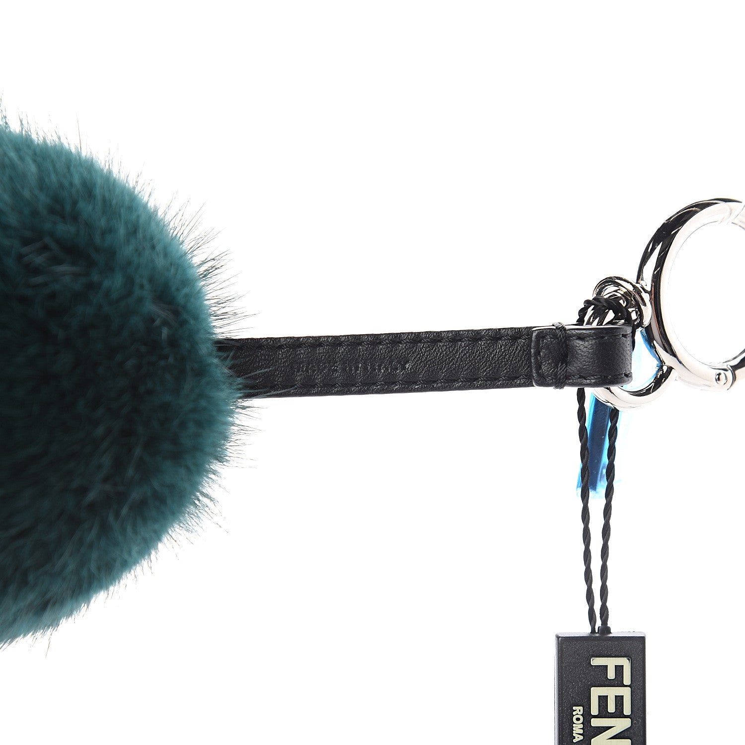 Fendi Mink Fox Fur Kid Monster Bag Bug Charm Cactus Viola Multicolor 3 of 3