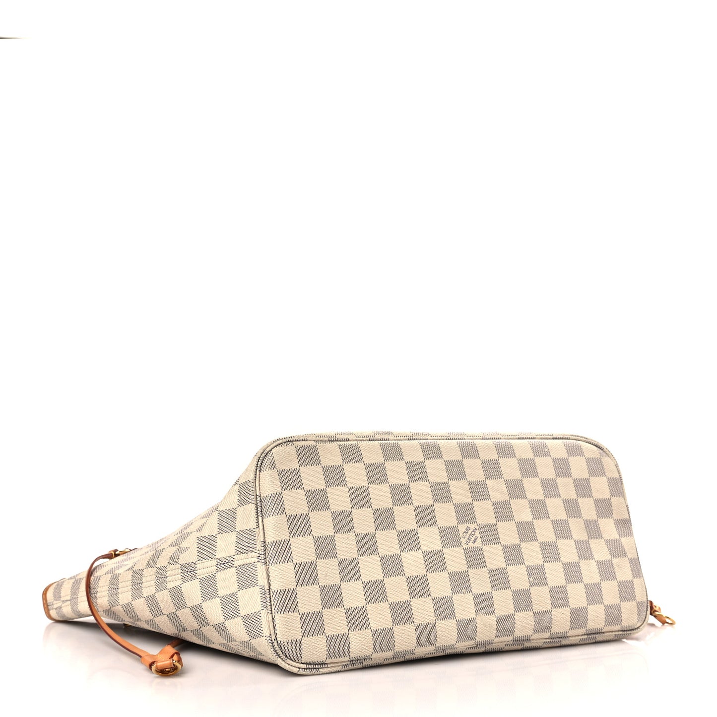 Damier Azur Neo Neverfull MM Rose Ballerine