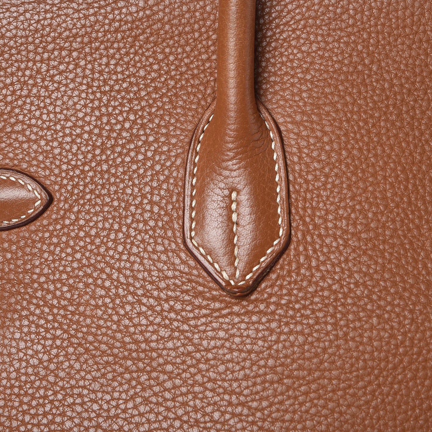 Taurillon Clemence Birkin 35 Gold