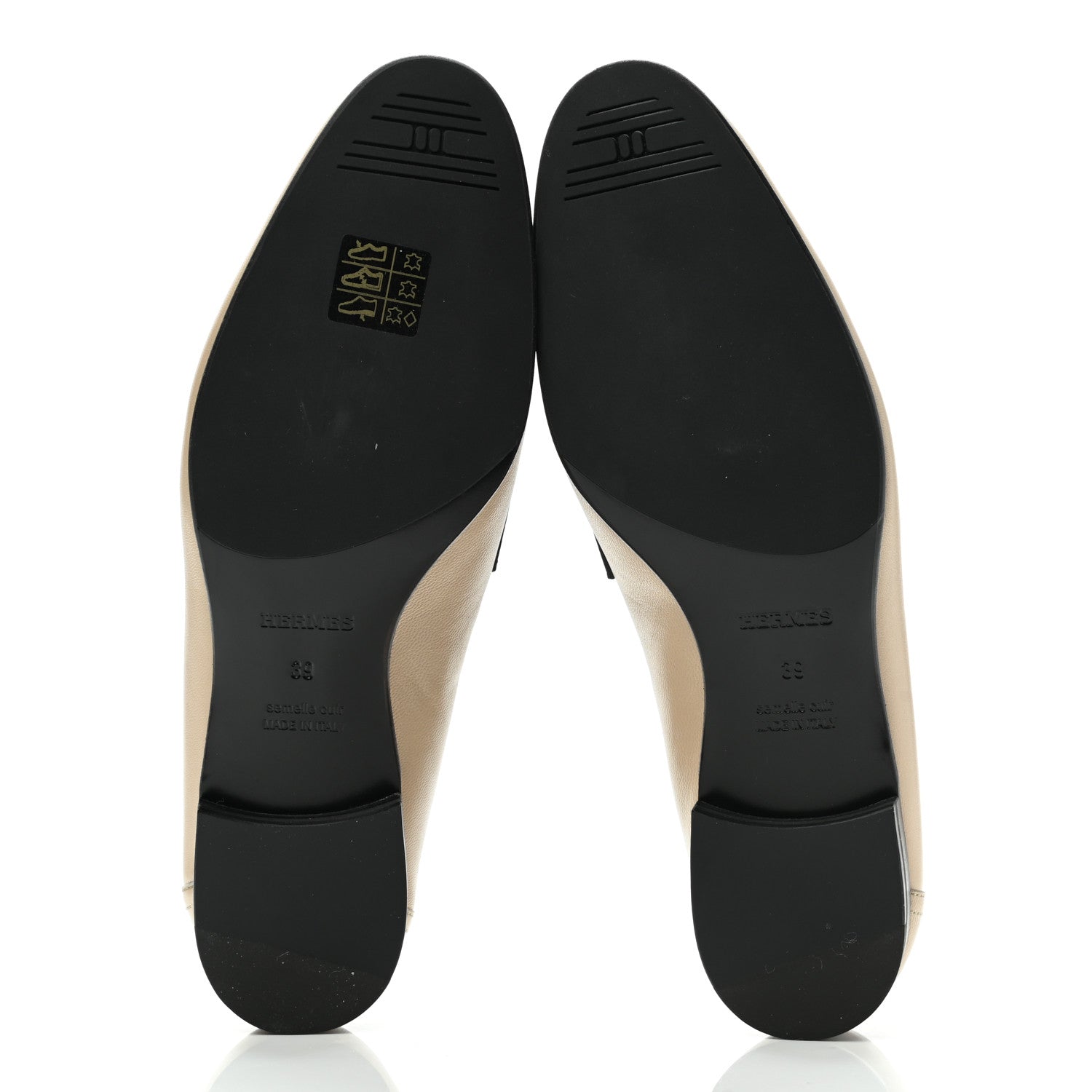 Hermes Goatskin Womens Royal Loafers 39 Multicolor 5 of 9
