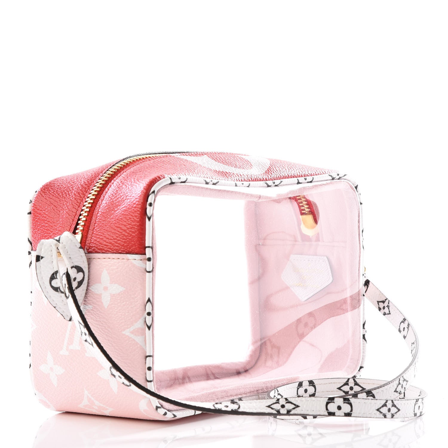 Louis Vuitton Monogram Giant Beach Pouch Rouge 2 of 11