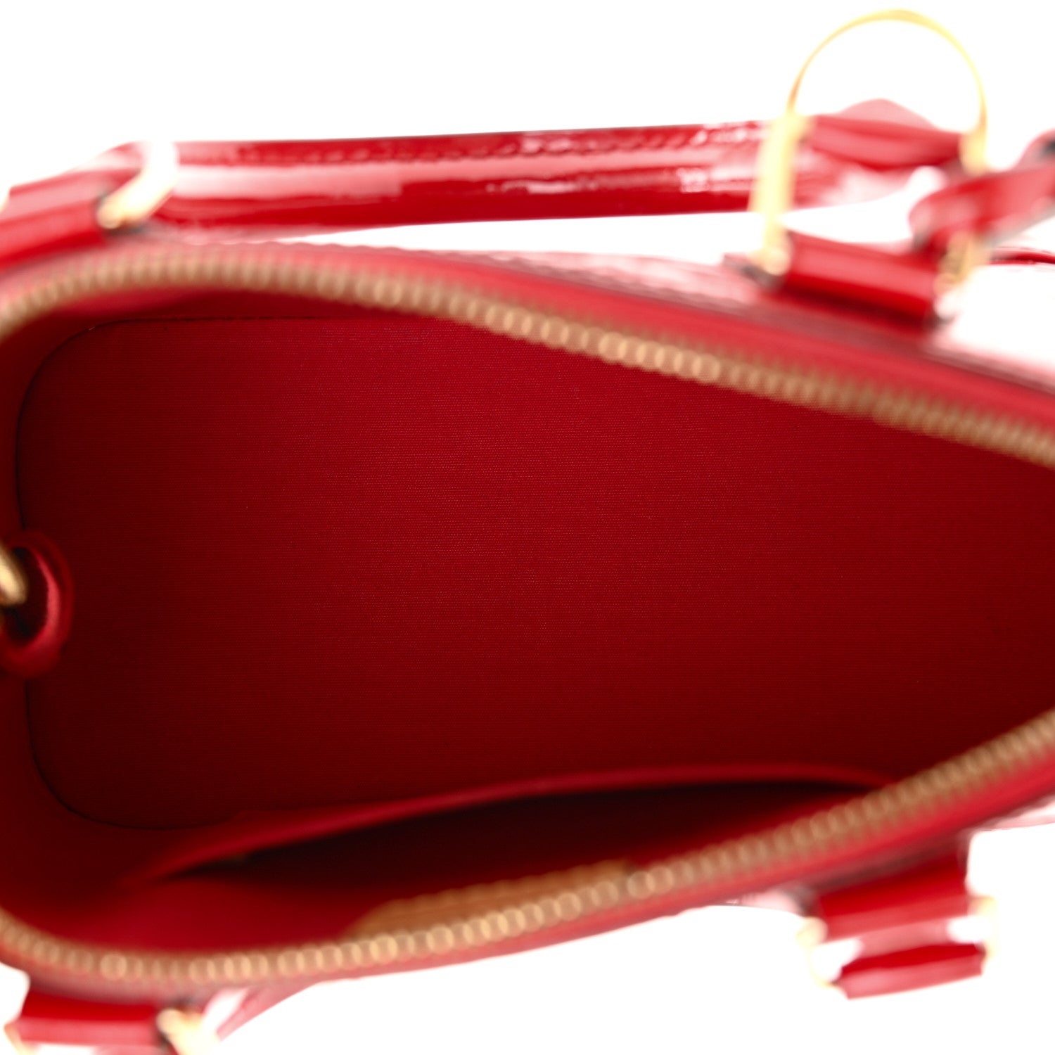 Louis Vuitton Vernis Alma BB Cherry 5 of 10