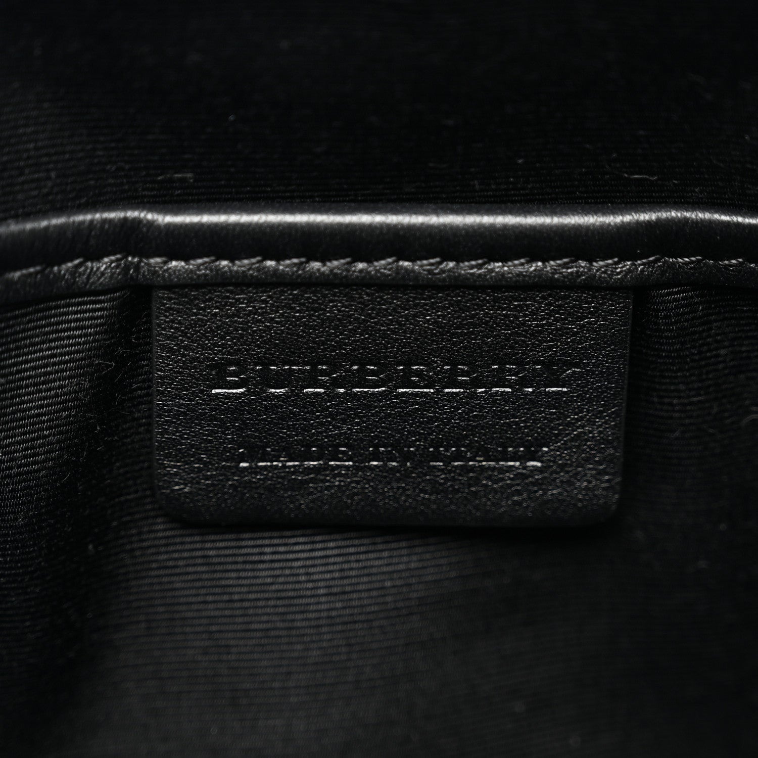 Burberry Nylon Sequin Floral Pouch Black Multicolor 6 of 7