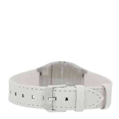 Gucci Stainless Steel Calfskin Diamond Bezel 30mm 25H Quartz Watch White 3 of 5