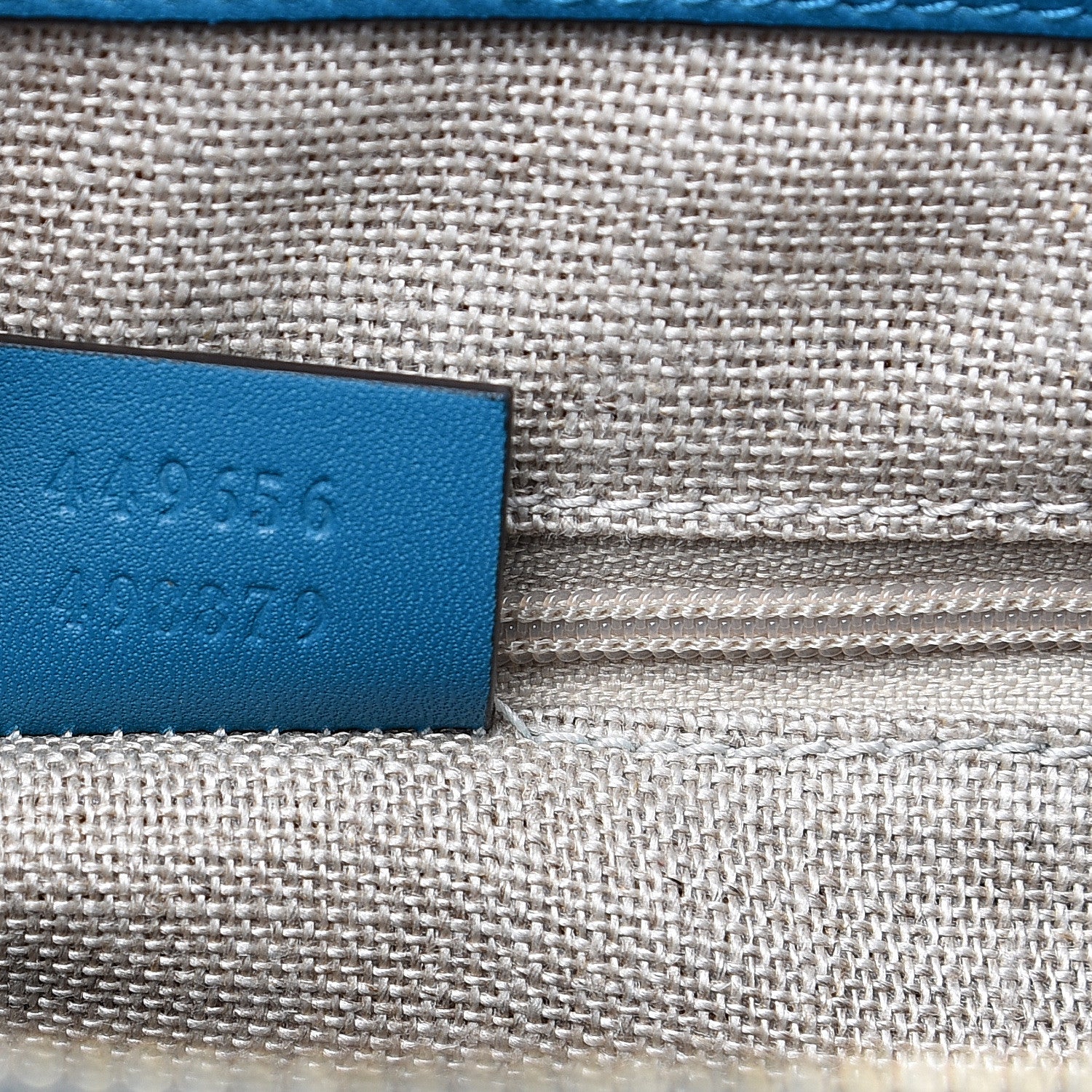 Gucci Soft Microguccissima Small Zippered Satchel Deep Cobalt 6 of 11