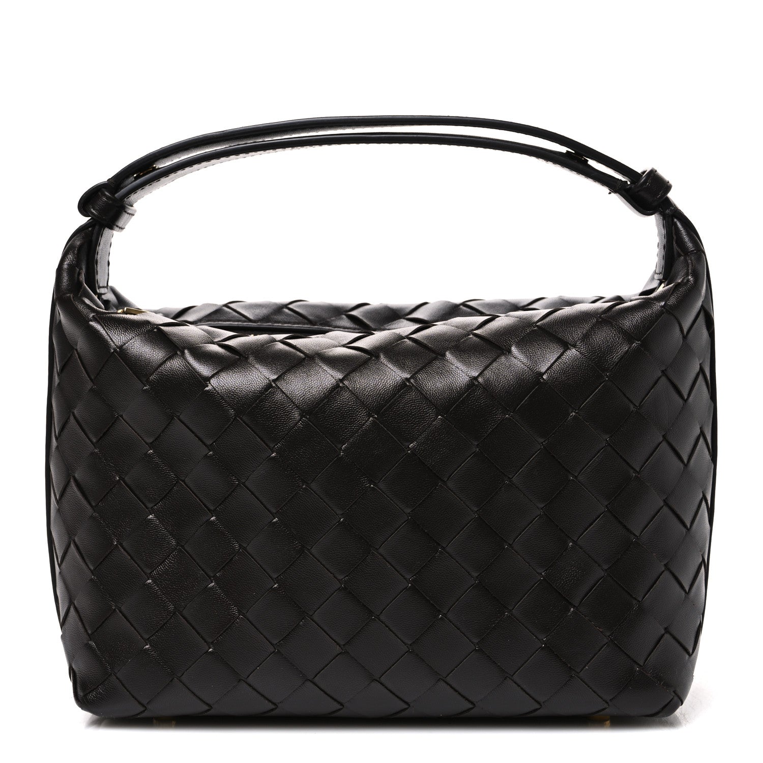 Bottega Veneta Calfskin Nappa Intrecciato Mini Wallace Fondant 1 of 11