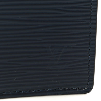 Louis Vuitton Epi Pocket Organizer Blue Marine 6 of 11