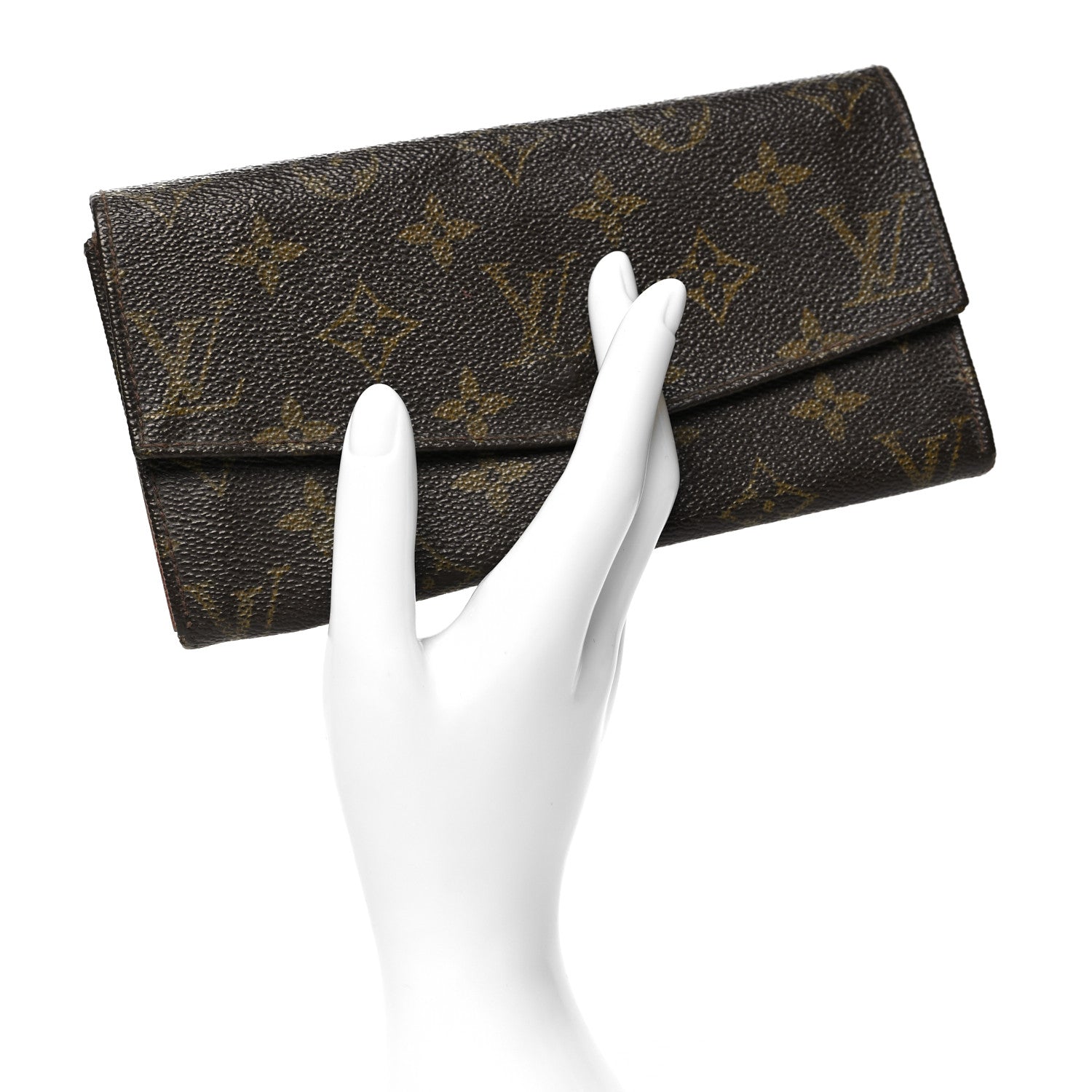 Louis Vuitton Monogram Flap Wallet 2 of 13