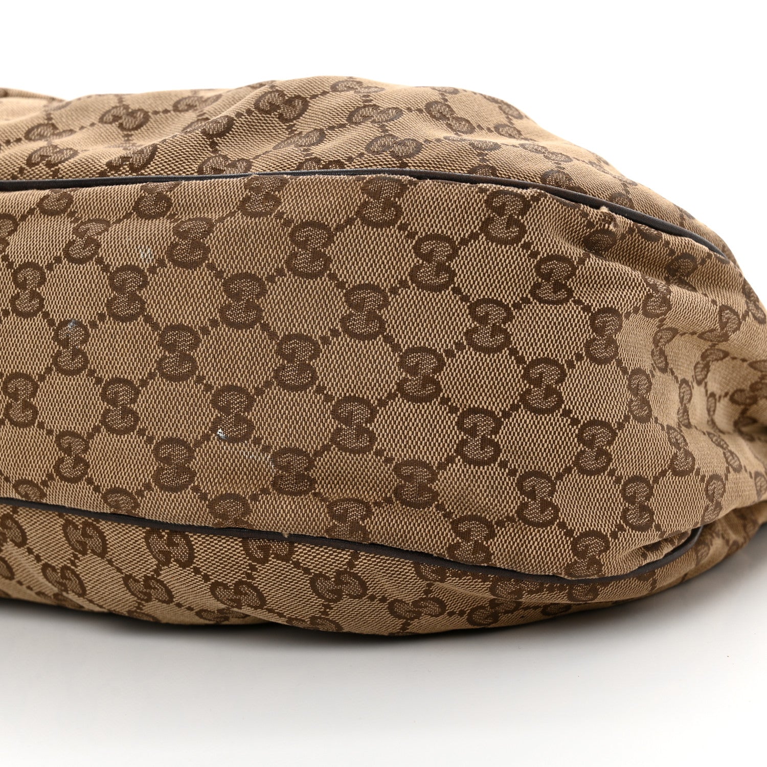 Gucci Monogram Medium Sukey Hobo Dark Brown 10 of 14