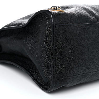 Balenciaga Chevre Gold Metallic Edge Hardware City Black 9 of 15