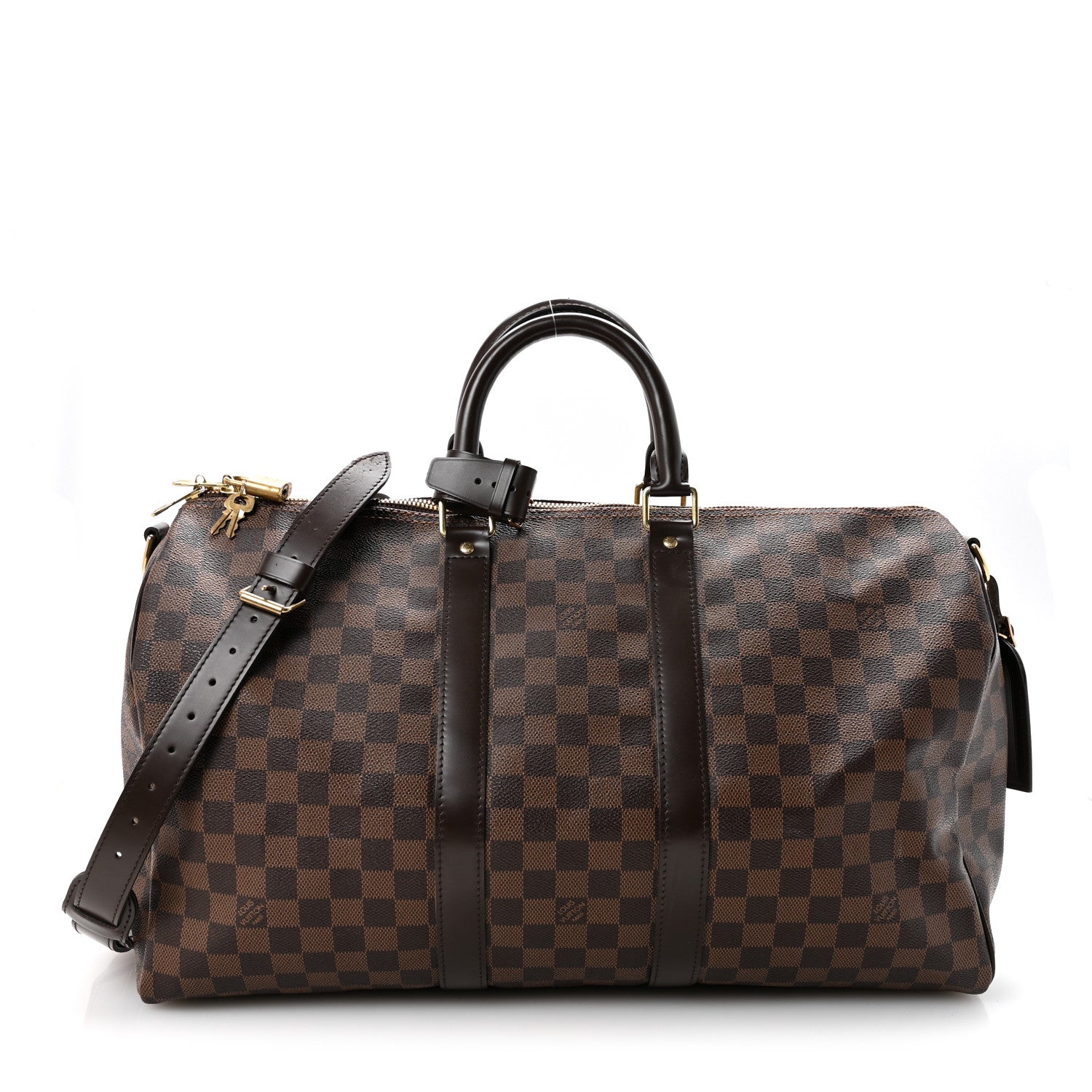 Louis Vuitton Damier Ebene Keepall Bandouliere 45 1 of 9