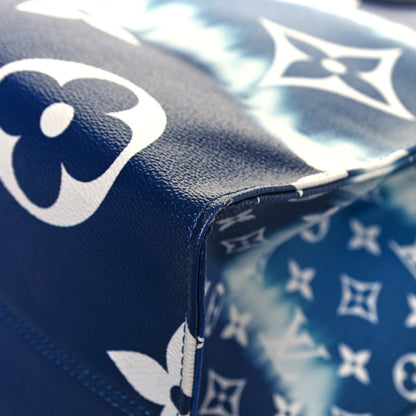 Louis Vuitton Monogram Escale Onthego GM Blue 8 of 11