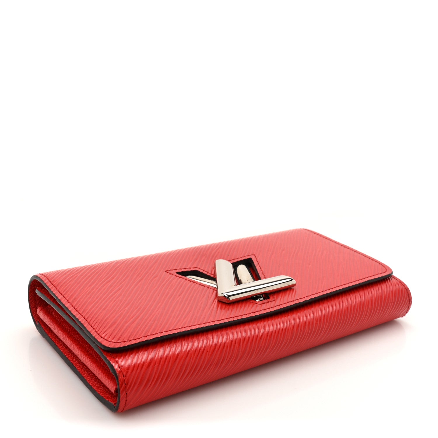 Louis Vuitton Epi Twist Wallet Coquelicot 4 of 13