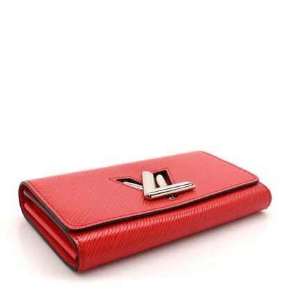 Louis Vuitton Epi Twist Wallet Coquelicot 4 of 13
