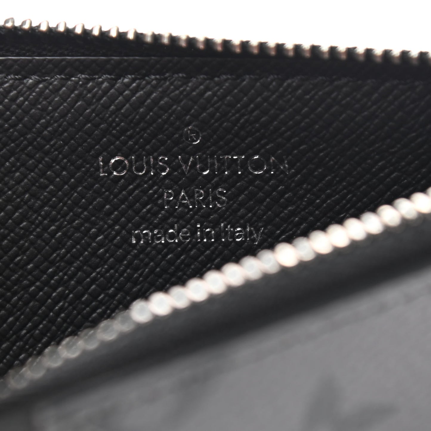 Reverse Monogram Eclipse Taiga Coin Card Holder