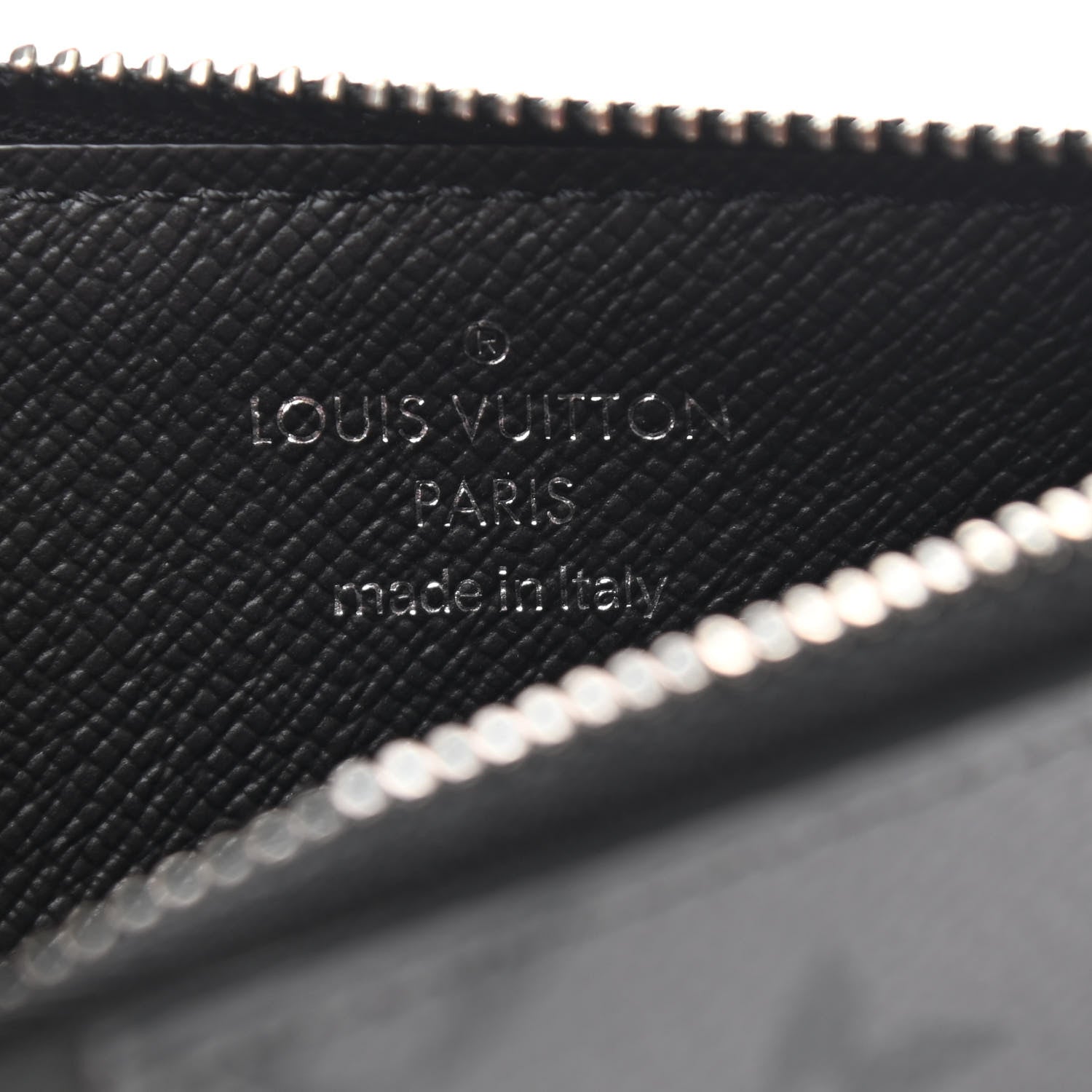 Louis Vuitton Reverse Monogram Eclipse Taiga Coin Card Holder 6 of 7
