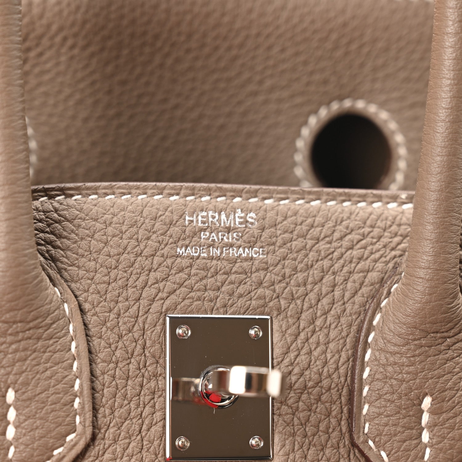 Hermes Togo Birkin 25 Etoupe 6 of 11