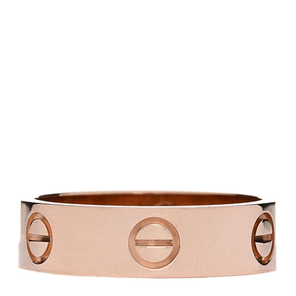 Cartier 18K Pink Gold 5.5mm LOVE Ring 56 7.75 1 of 5