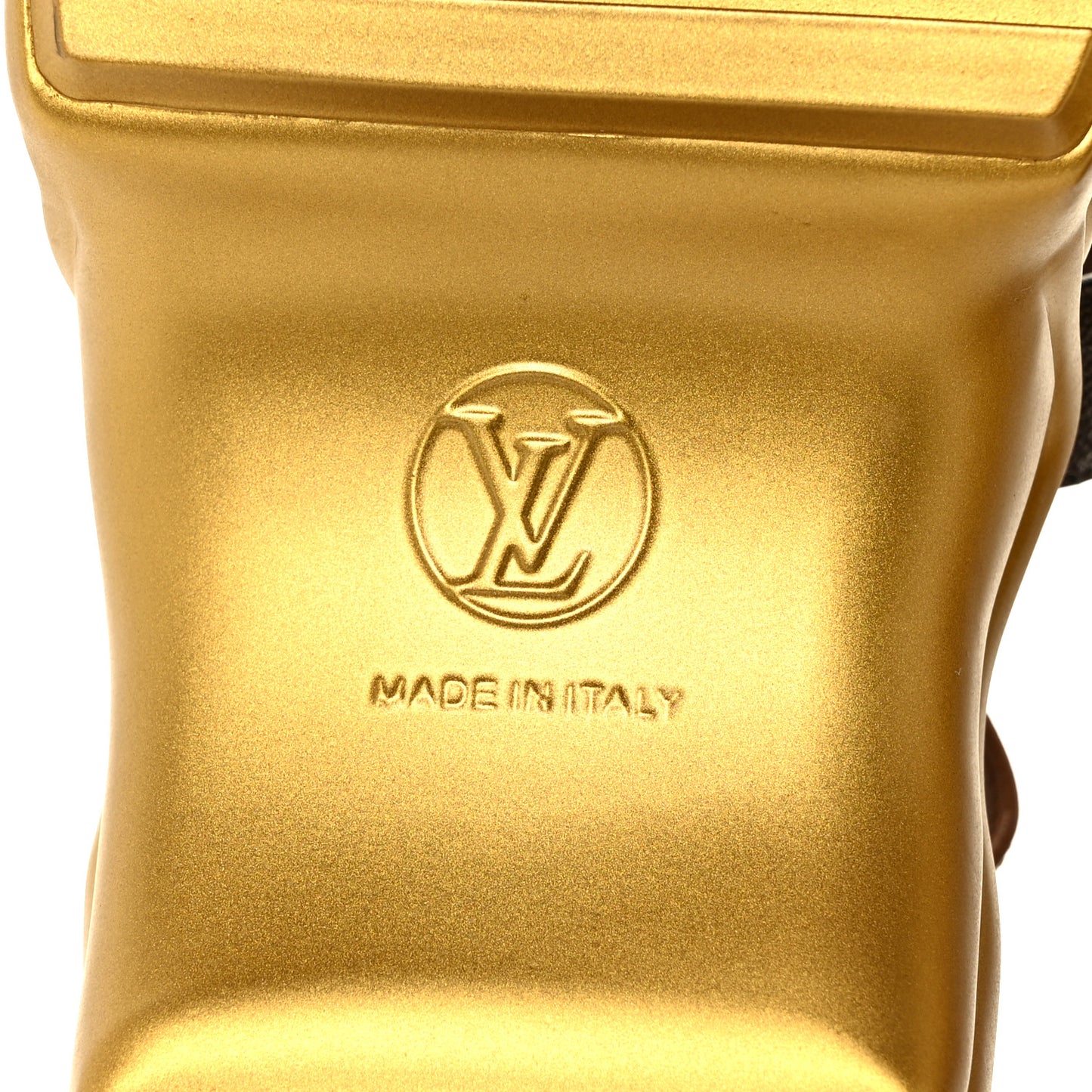 Calfskin Monogram LV Archlight Sandal 41 Gold