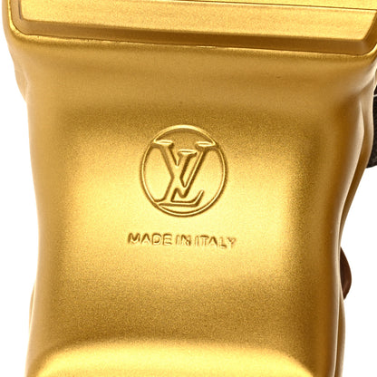 Louis Vuitton Calfskin Monogram LV Archlight Sandal 41 Gold 6 of 9
