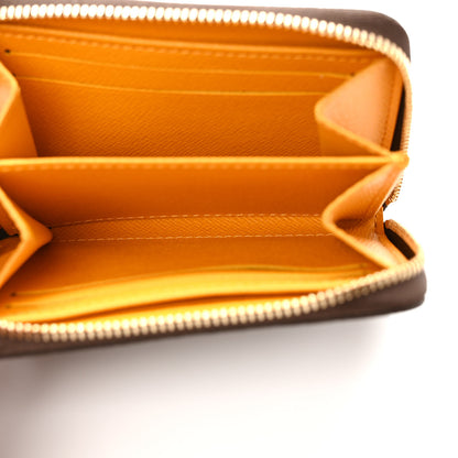 Louis Vuitton Monogram 2022 Christmas Animation New York Soho Zippy Coin Purse Yellow 5 of 6