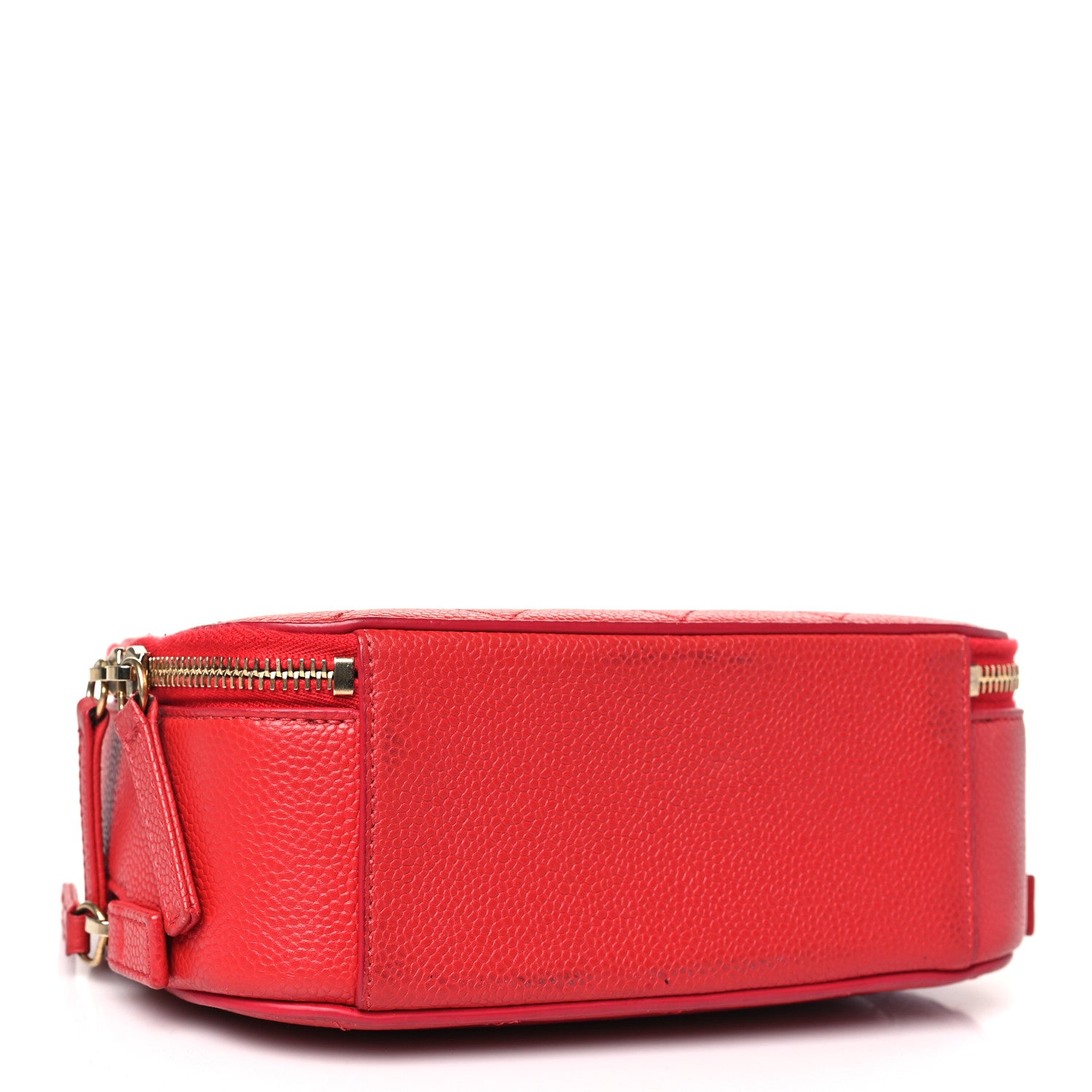 Chanel Caviar Quilted Small Camera Case Red 4 of 10