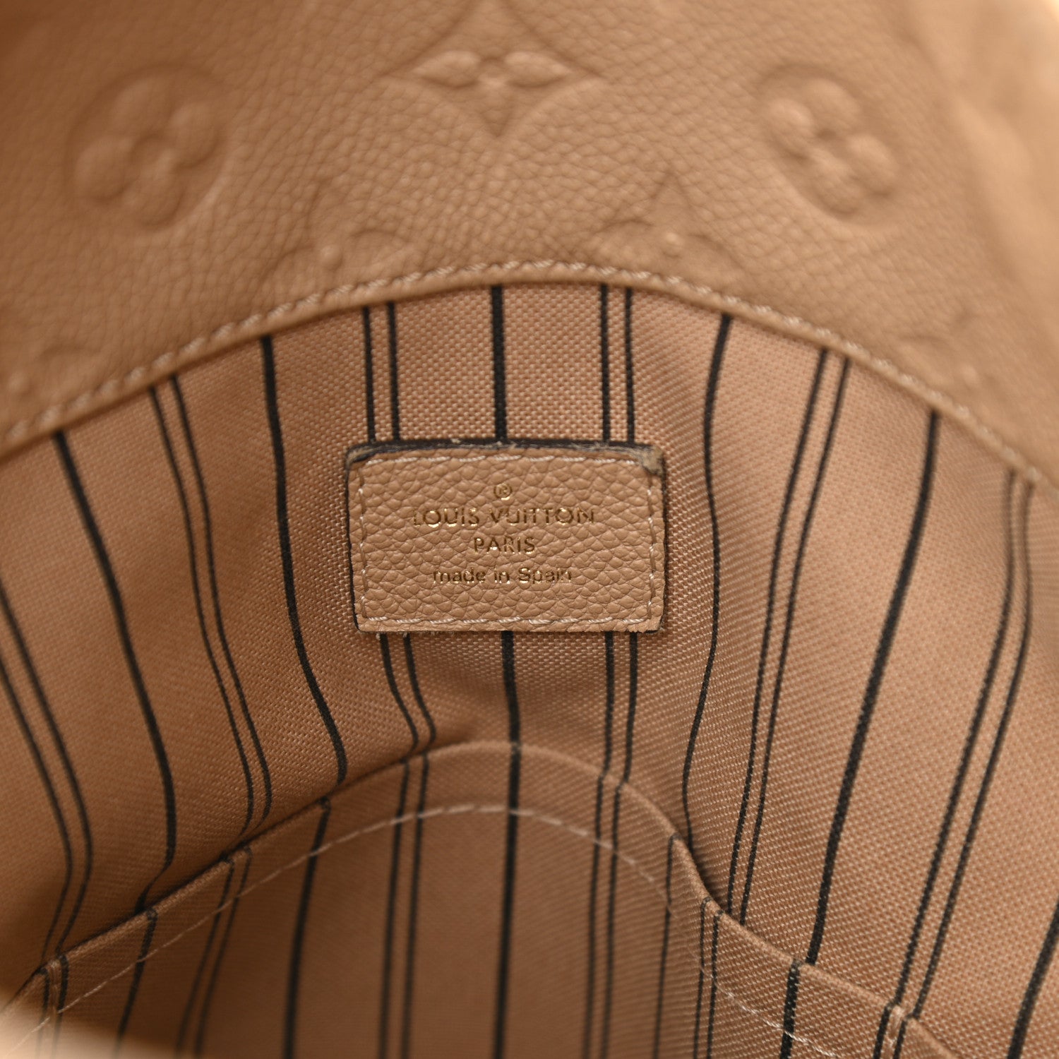 Louis Vuitton Empreinte Artsy MM Dune 6 of 12
