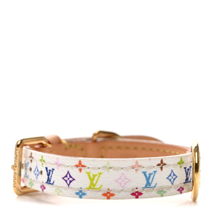 Louis Vuitton LV X TM Monogram Multicolor Dog Collar PM White 2 of 6
