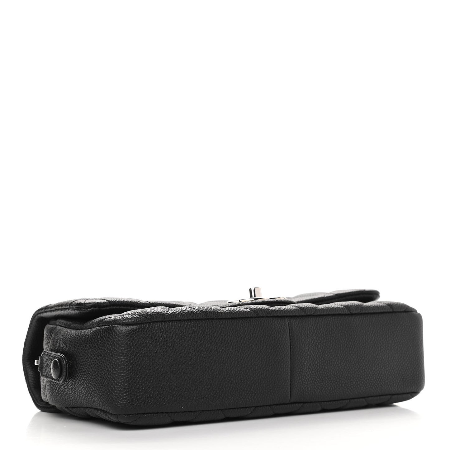 Caviar Quilted Medium Easy Flap Black