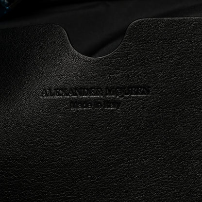 Alexander McQueen Nylon Dancing Skeleton Duffle Black White 5 of 10