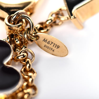 Louis Vuitton Fleur De Monogram Bag Charm Dore 4 of 7