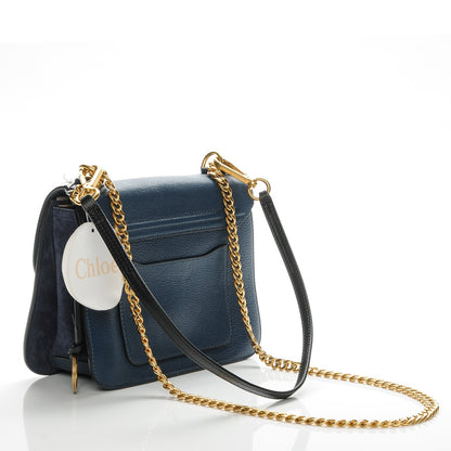 Chloe Goatskin Medium Mily Shoulder Bag Denim Blue 5 of 8