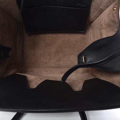 Celine Smooth Calfskin Large Tie Knot Tote Black 5 of 25
