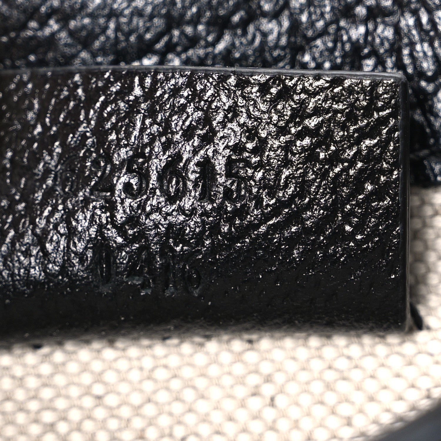 Gucci Jacquard Black Denim GG Monogram Textured Dollar Calfskin Mini Horsebit 1955 Crossbody Bag Black Ivory 6 of 10