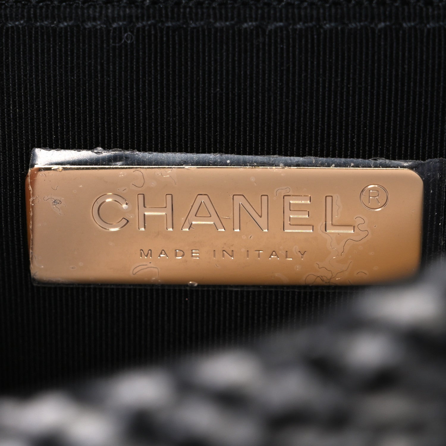 Chanel Tweed Quilted Medium Chanel 19 Flap Grey 6 of 10
