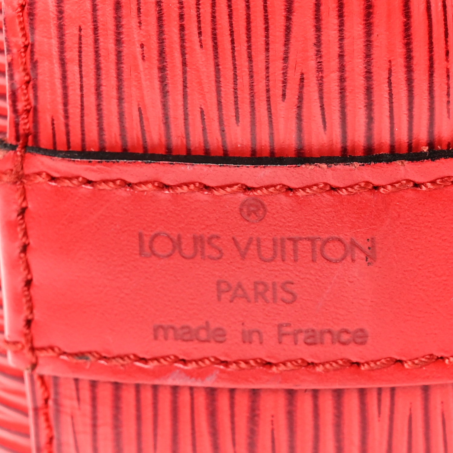 Louis Vuitton Epi Petit Noe Castillan Red 6 of 10
