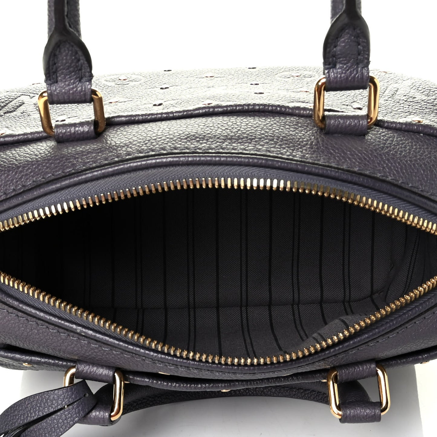 Empreinte Studded Speedy Bandouliere 20 Gris Silver
