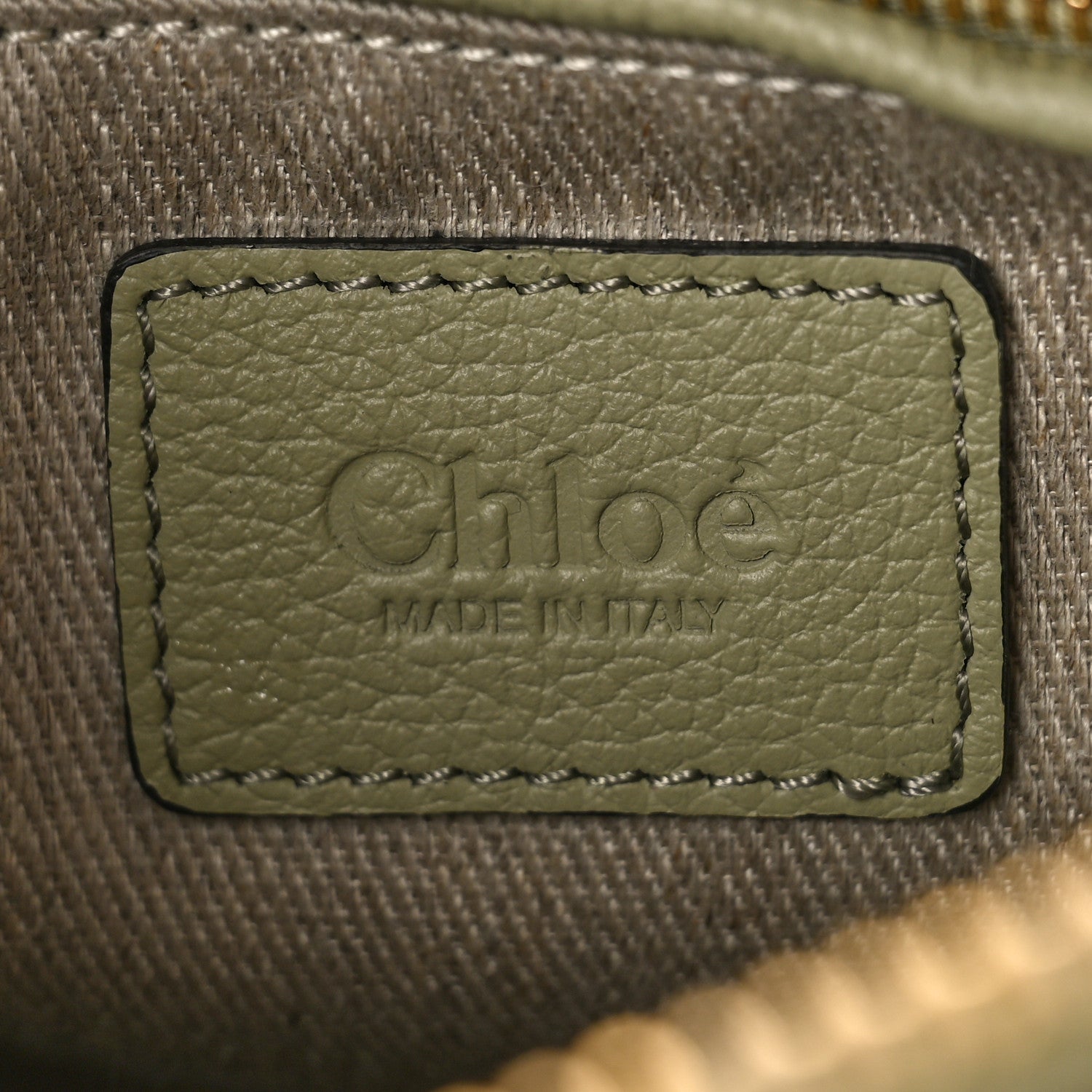 Chloe Calfskin Small Marcie Satchel Faded Green 6 of 10