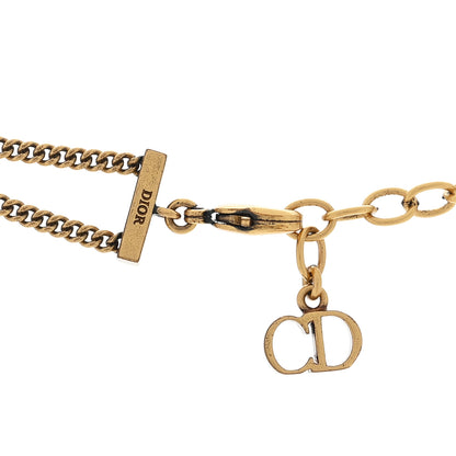 Christian Dior Metal J'Adior Choker Necklace Aged Gold 3 of 3