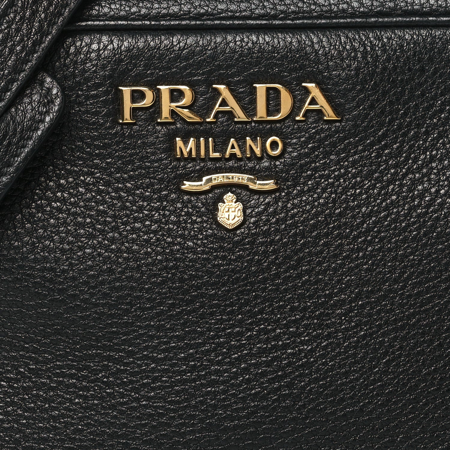 Prada Vitello Phenix Camera Bag Black 9 of 11