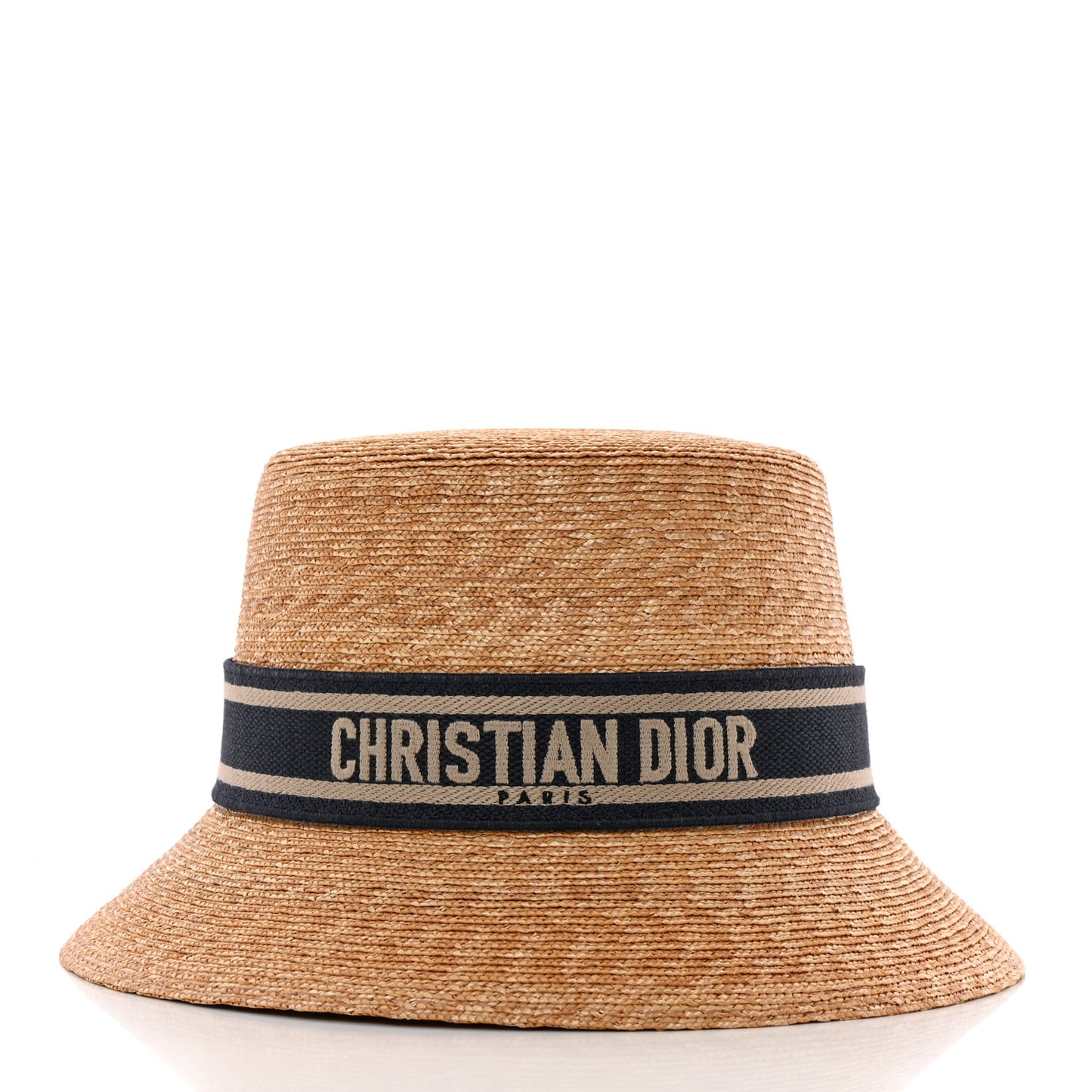 Straw Bucket Hat 58 Natural