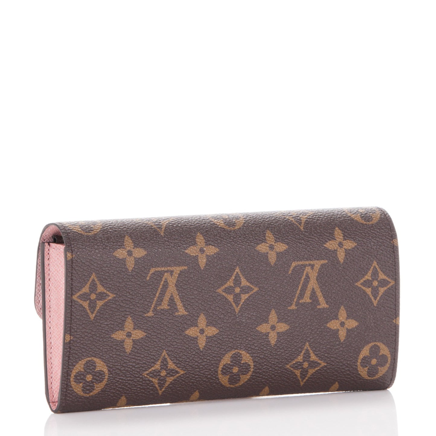 Monogram Emilie Wallet Rose Ballerine