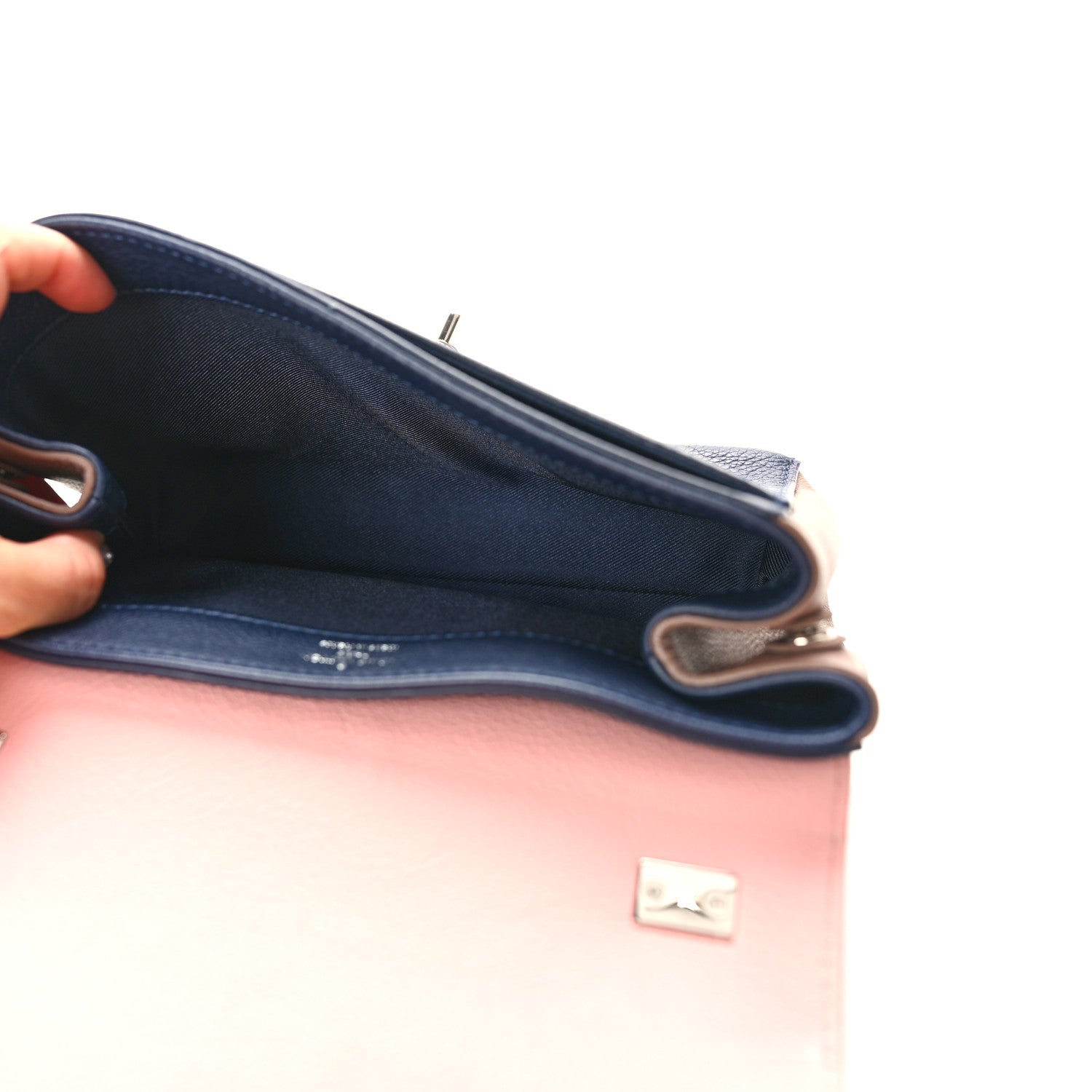Louis Vuitton Soft Calfskin Lockme II Chain Bag BB Rose Poudre 5 of 11