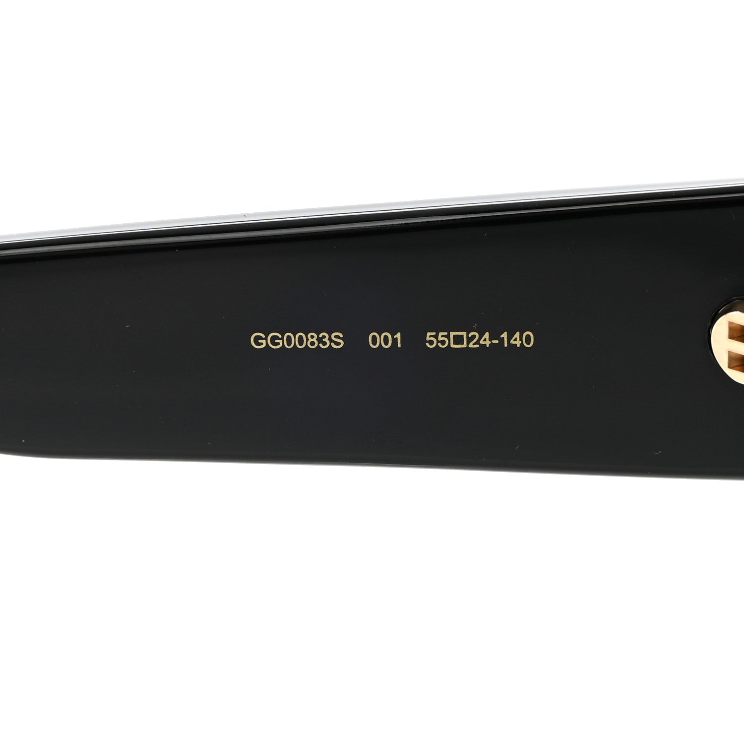 Gucci Acetate Square Frame Sunglasses GG0083S Glitter Red Black Green 5 of 9