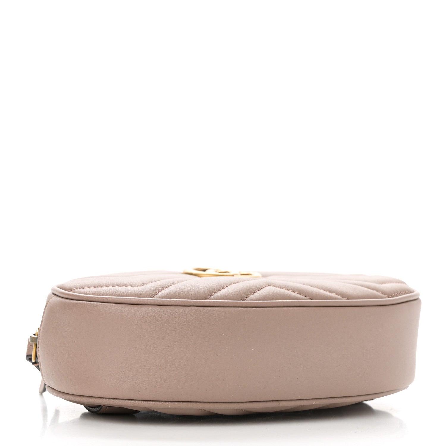 Gucci Calfskin Matelasse GG Marmont Belt Bag 85 34 Porcelain Rose 4 of 10